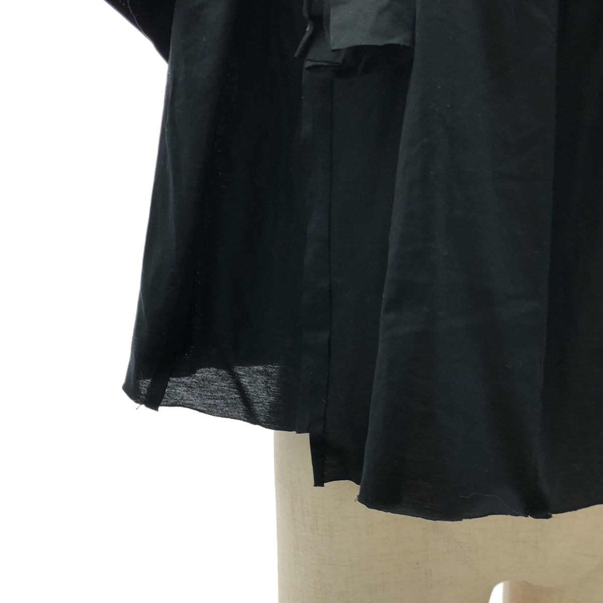 tao COMME des GARCONS / タオコムデギャルソン リボン装飾 変形 ブラウス カットソー