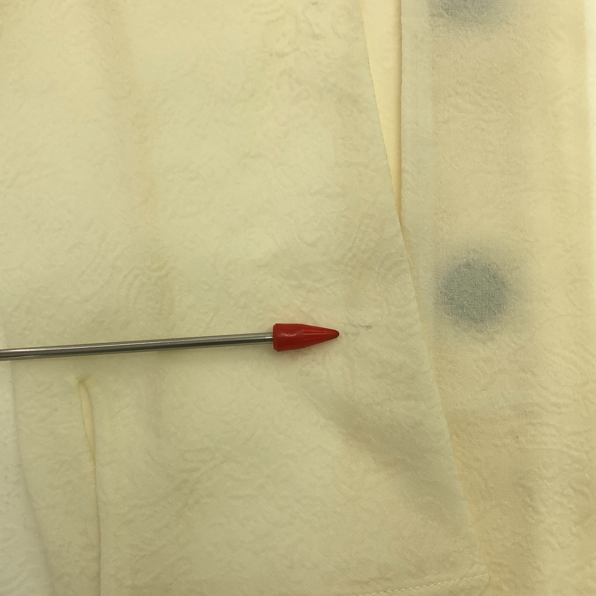 その他 シルク ジャガード オープンカラー シャツ