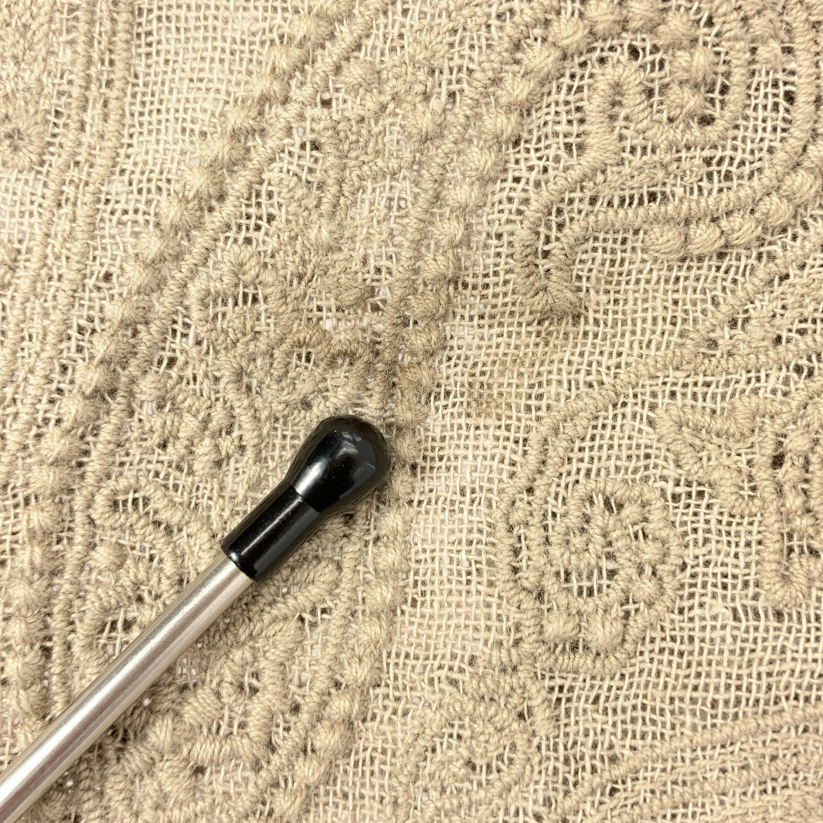 その他 エンブロイダリー メタルボタン オープンカラー シャツ