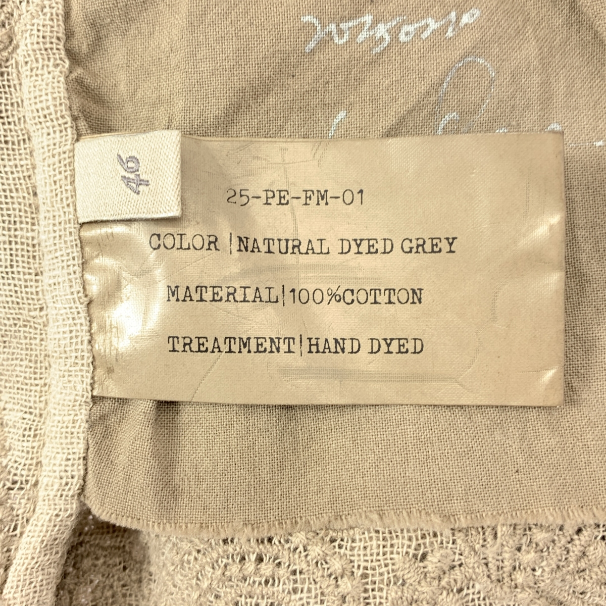 その他 エンブロイダリー メタルボタン オープンカラー シャツ