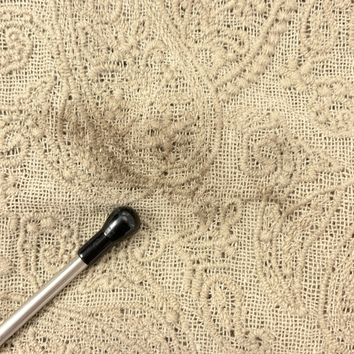 その他 エンブロイダリー メタルボタン オープンカラー シャツ