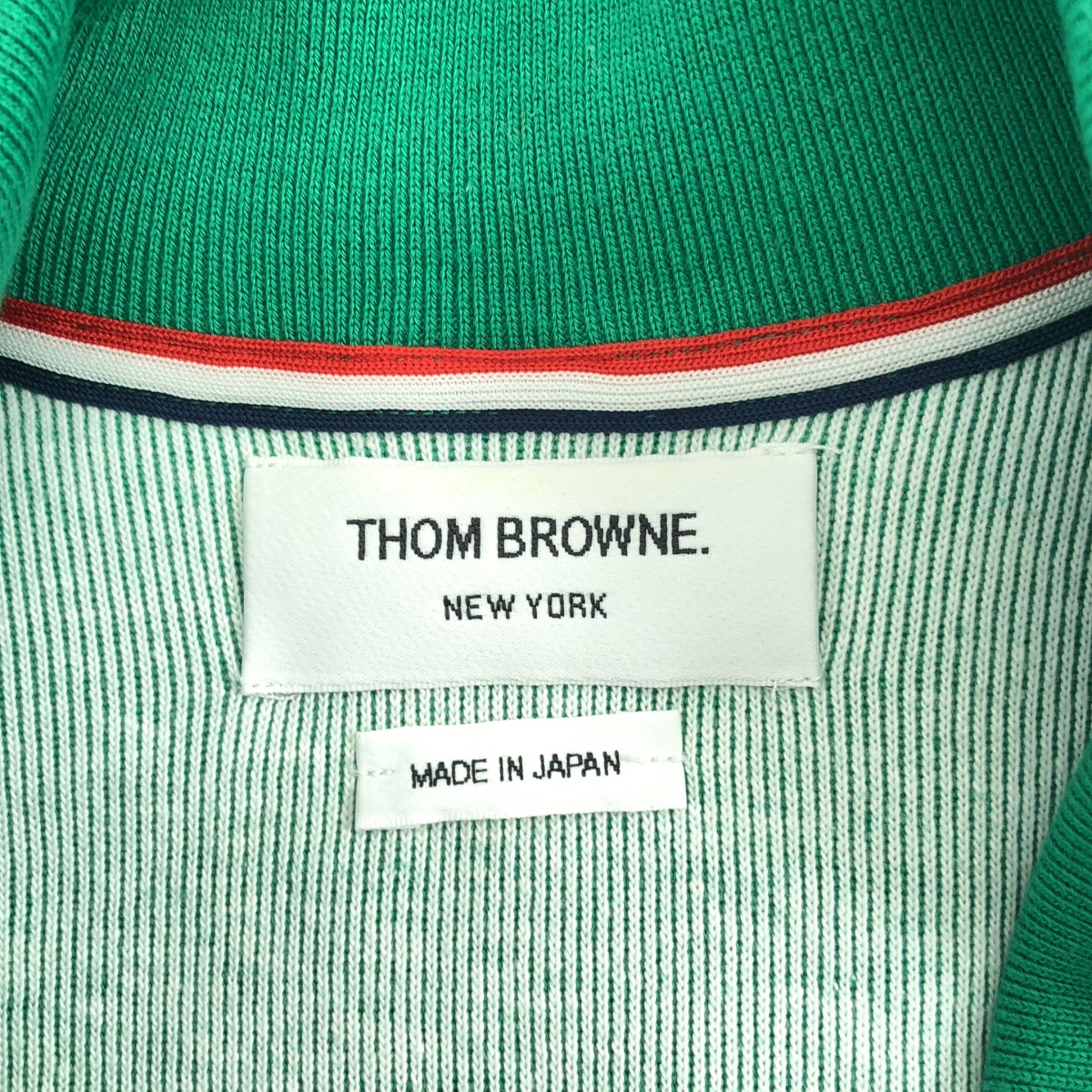 THOM BROWNE / トムブラウン ショールカラー スウェット カーディガン