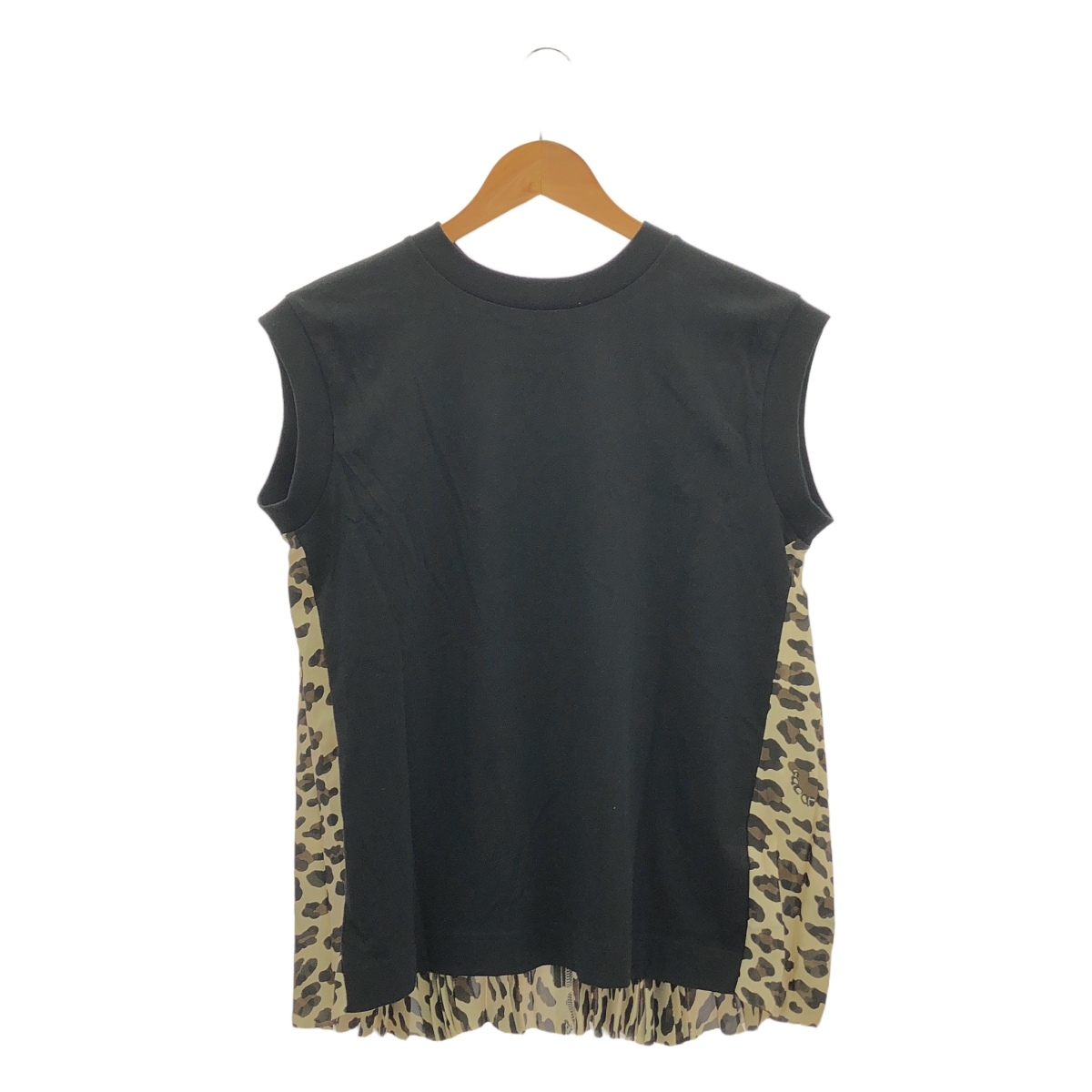 sacai / サカイ Leopard Print x Cotton Jersey T-Shirt レオパード クルーネック トップス