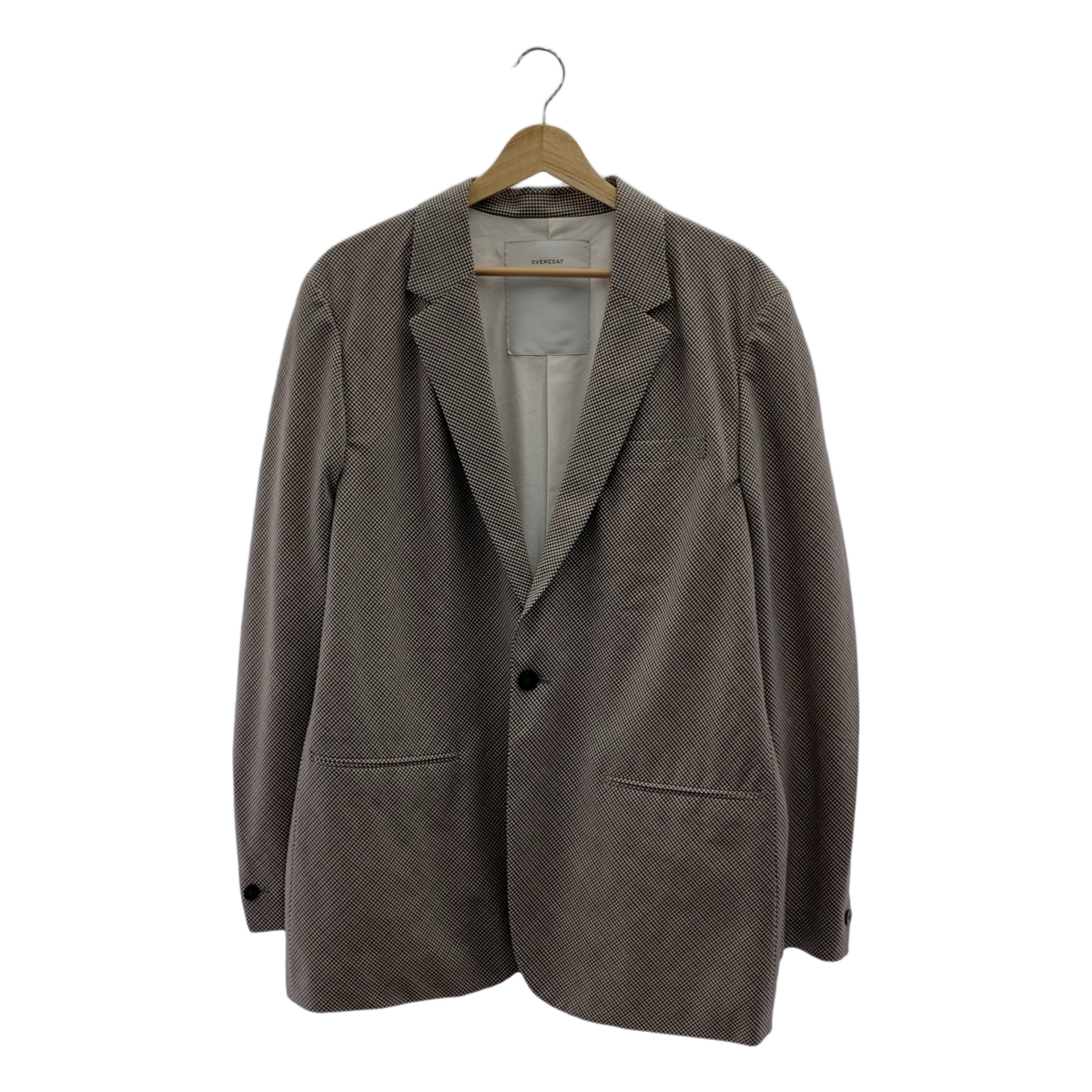 【新品未使用 】定価93,500円 OVER COAT シャツジャケット 美品 OVERCOAT シャツジャケット 黒 2024 - メルカリ