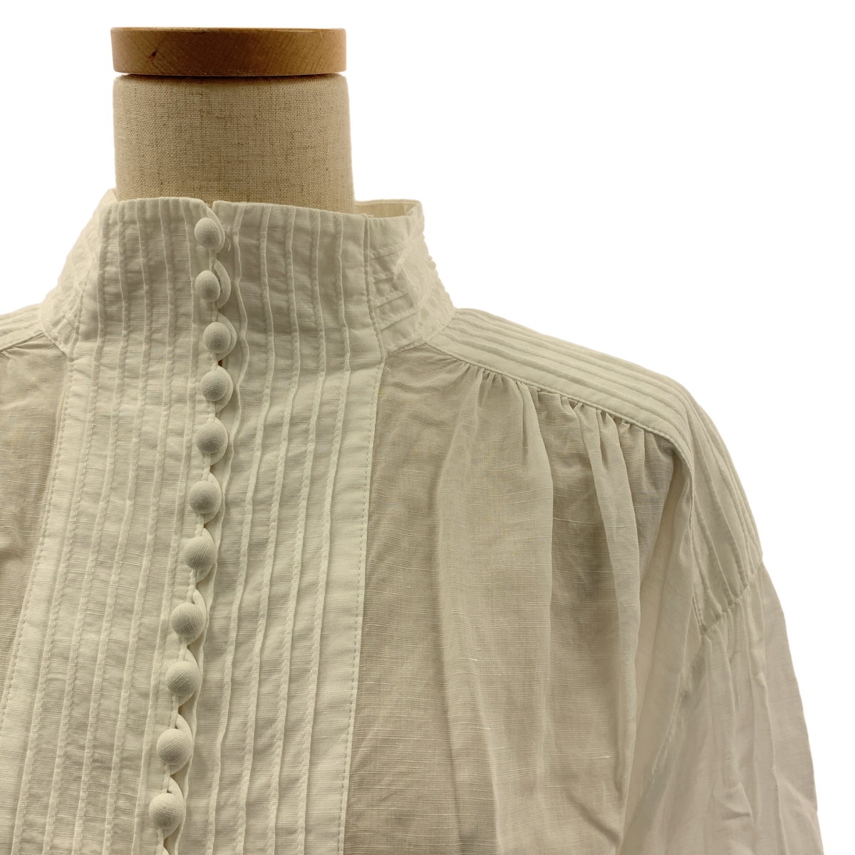 CADUNE / カデュネ ピンタック ボリューム ブラウス