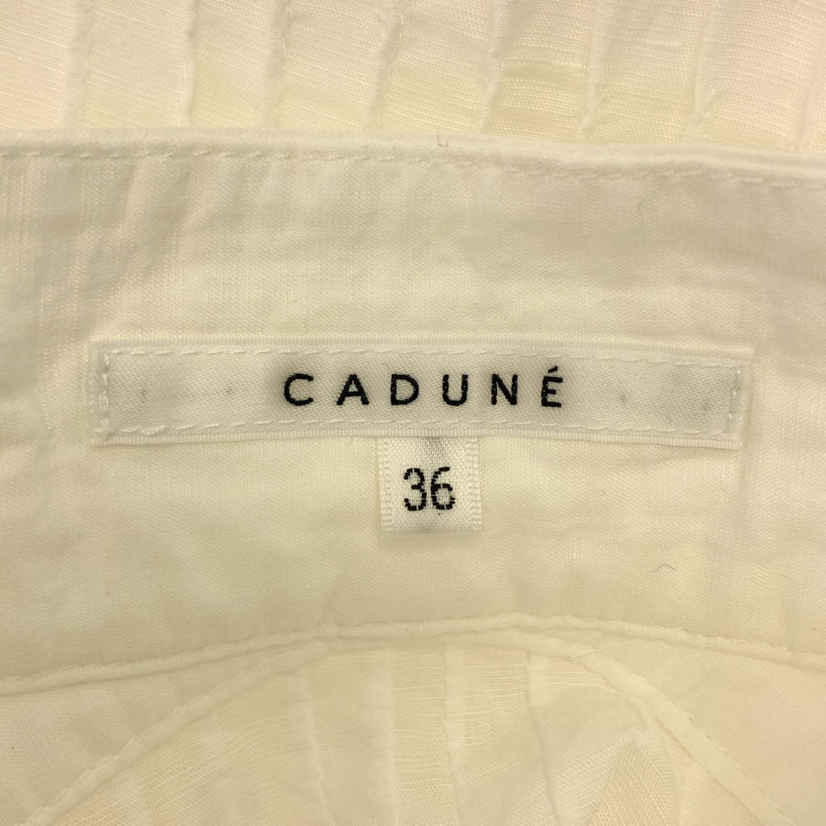 CADUNE / カデュネ ピンタック ボリューム ブラウス