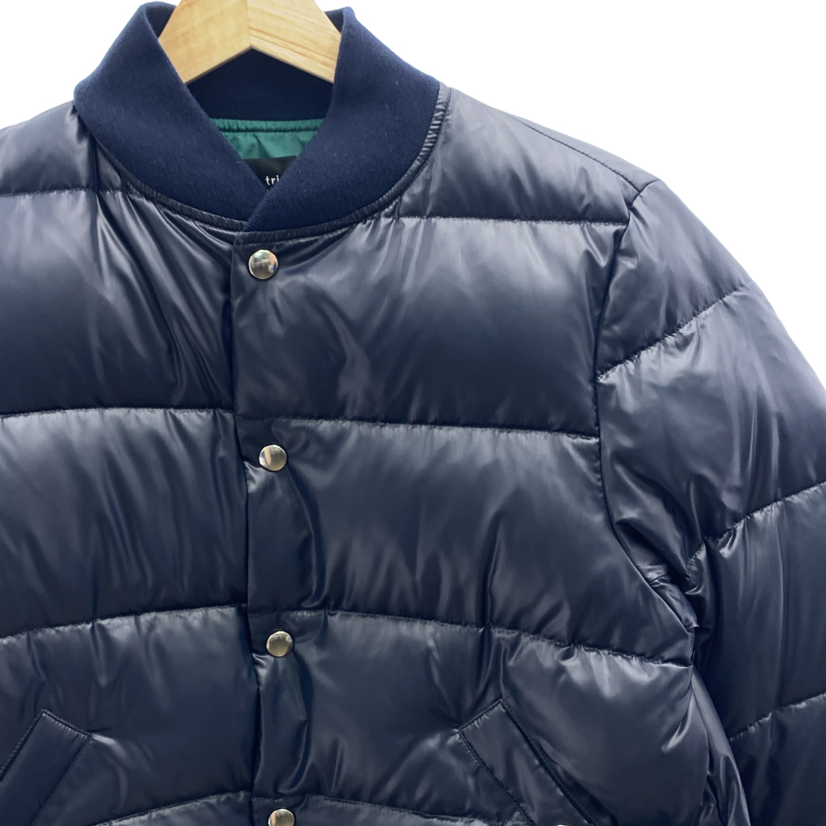 tricot COMME des GARCONS / トリココムデギャルソン リブ ダウンジャケット ブルゾン