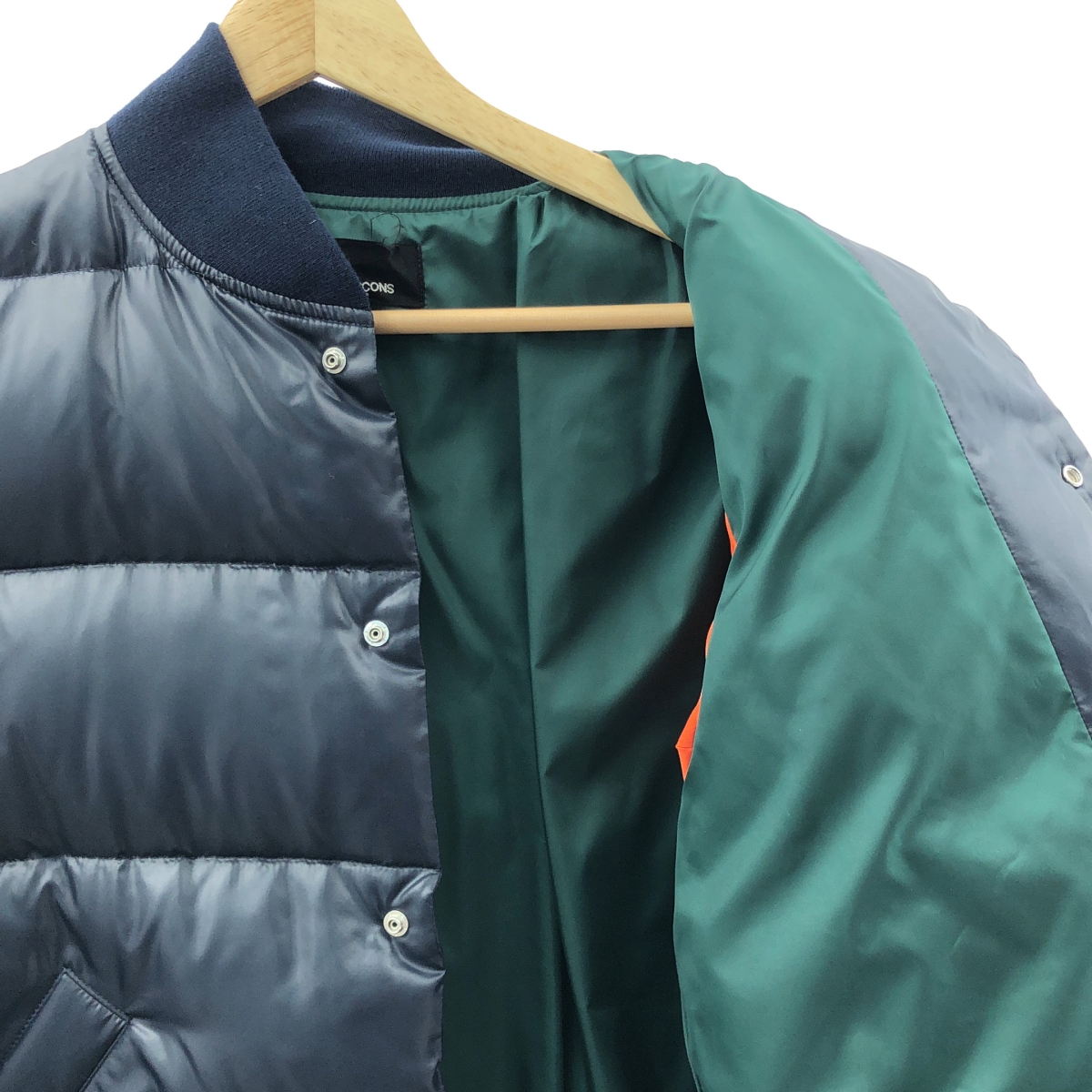 tricot COMME des GARCONS / トリココムデギャルソン リブ ダウンジャケット ブルゾン