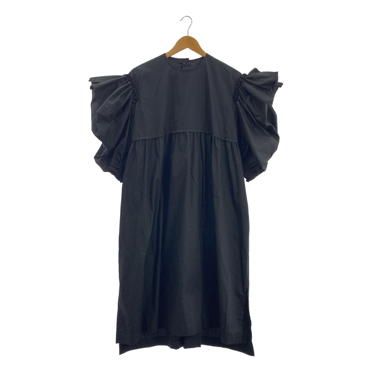 tao COMME des GARCONS / タオコムデギャルソン インサイドアウト ギャザー ボリュームスリーブ ドレス ワンピース