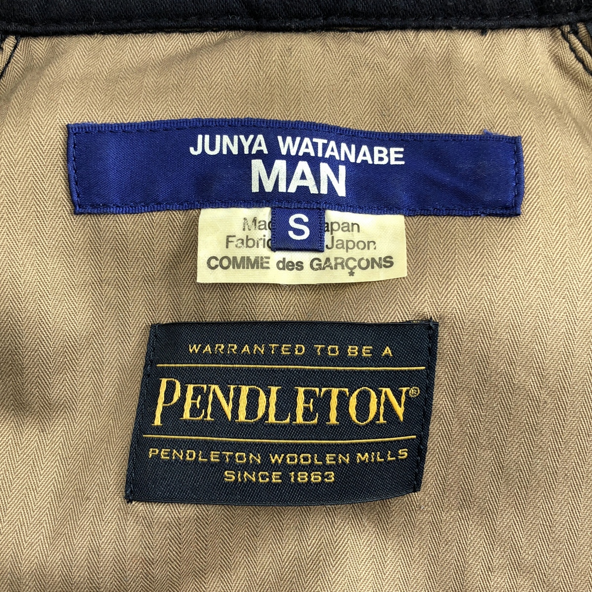 JUNYA WATANABE MAN / ジュンヤワタナベマン ×PENDLETON ペンドルトン / ネイティブ柄 中綿 シャツブルゾン
