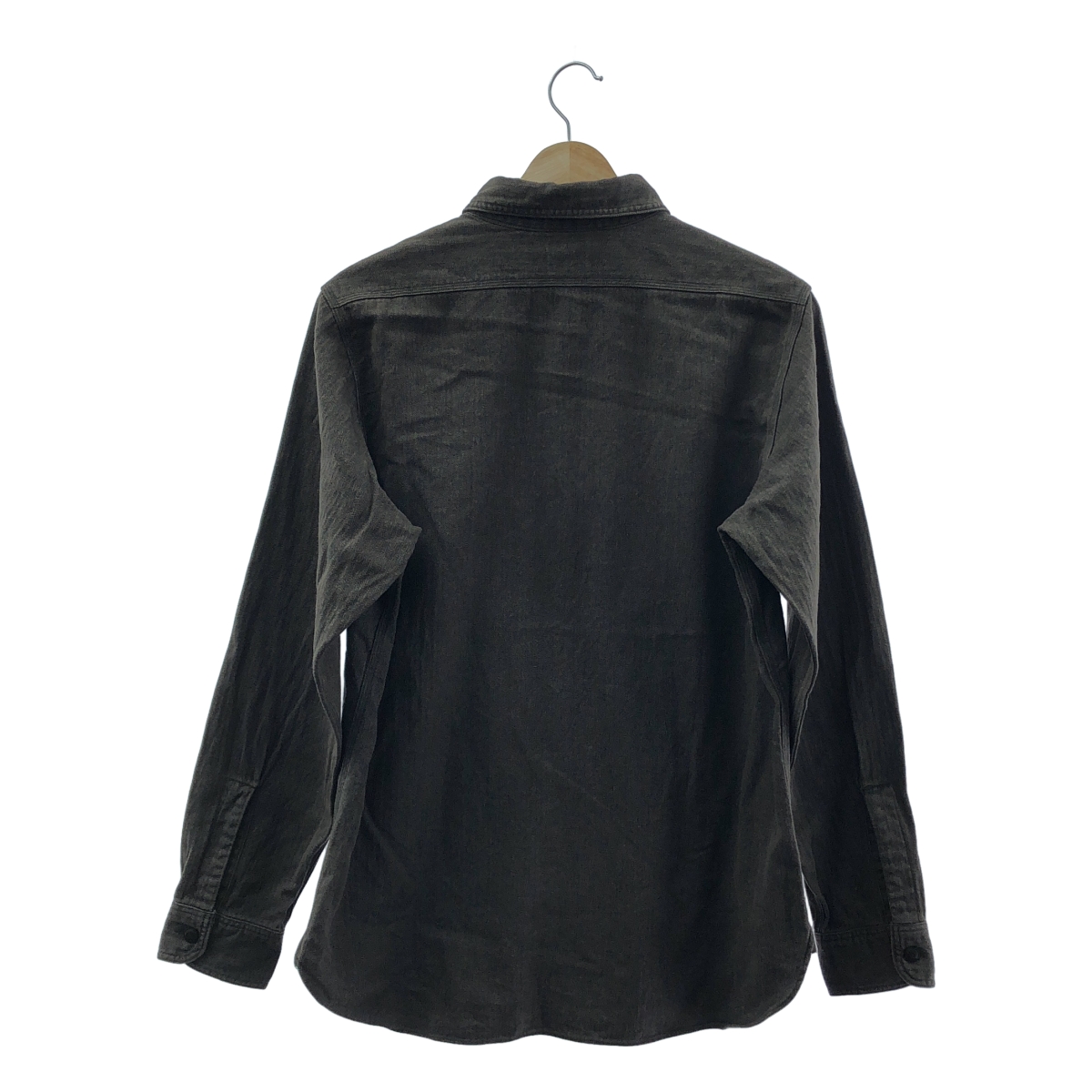 その他 TRIPLE STITCH SHIRTS / LINEN COTTON HERRINGBONE OVERDYE AGED / ワークシャツ