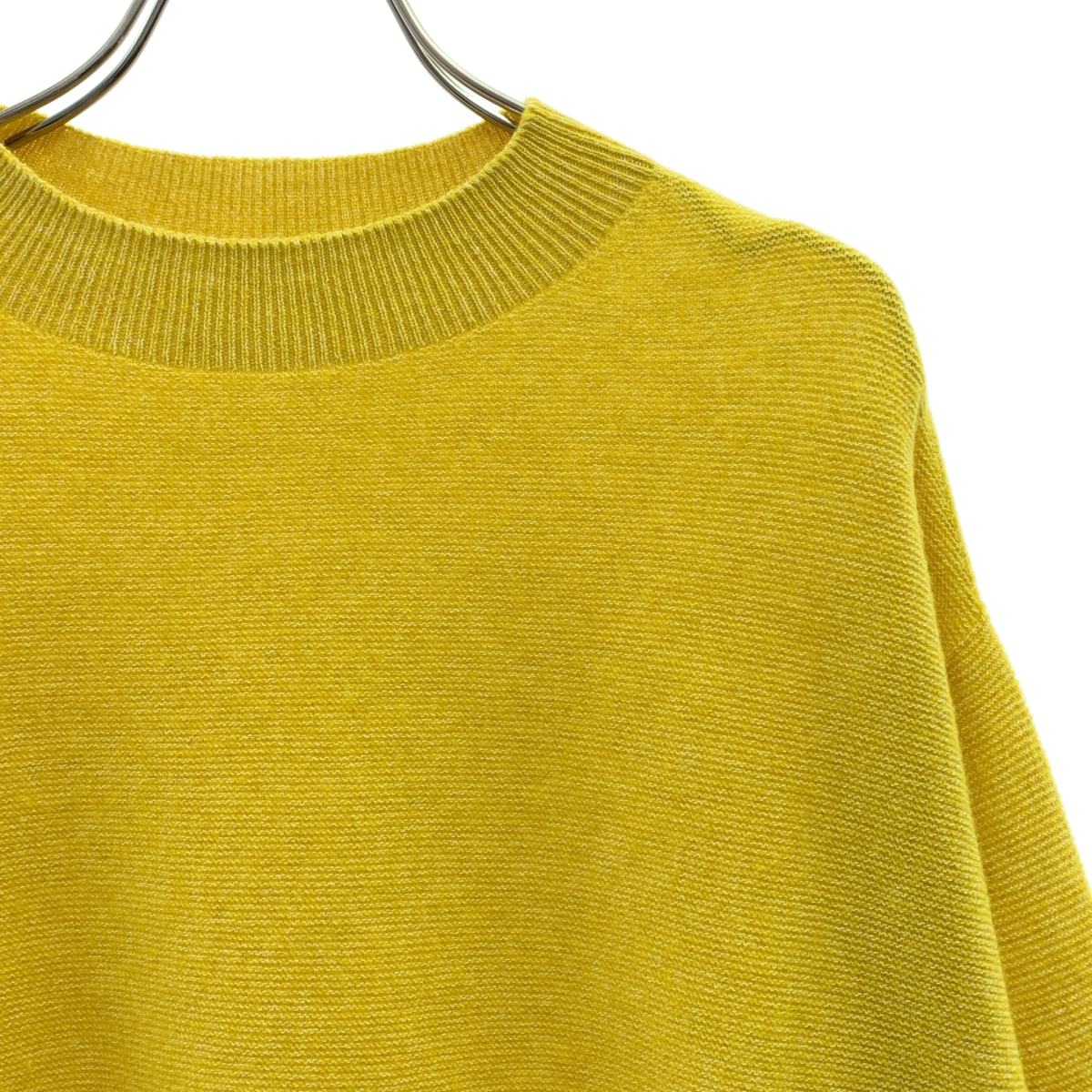 GALERIE VIE / ギャルリーヴィー カシミヤコットン ビルドネックプルオーバー ニット セーター