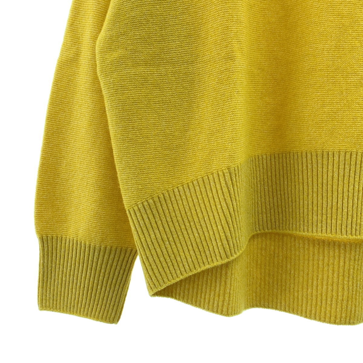 GALERIE VIE / ギャルリーヴィー カシミヤコットン ビルドネックプルオーバー ニット セーター