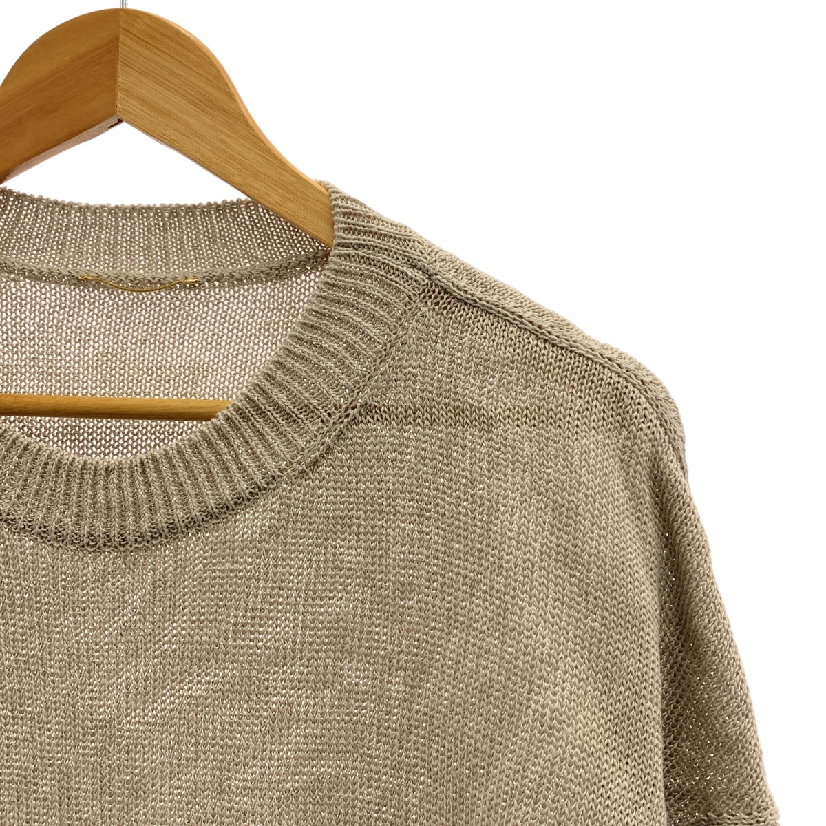 L'Appartement / アパルトモン LINEN BF KNIT PULLOVER / リネン プルオーバー ニット