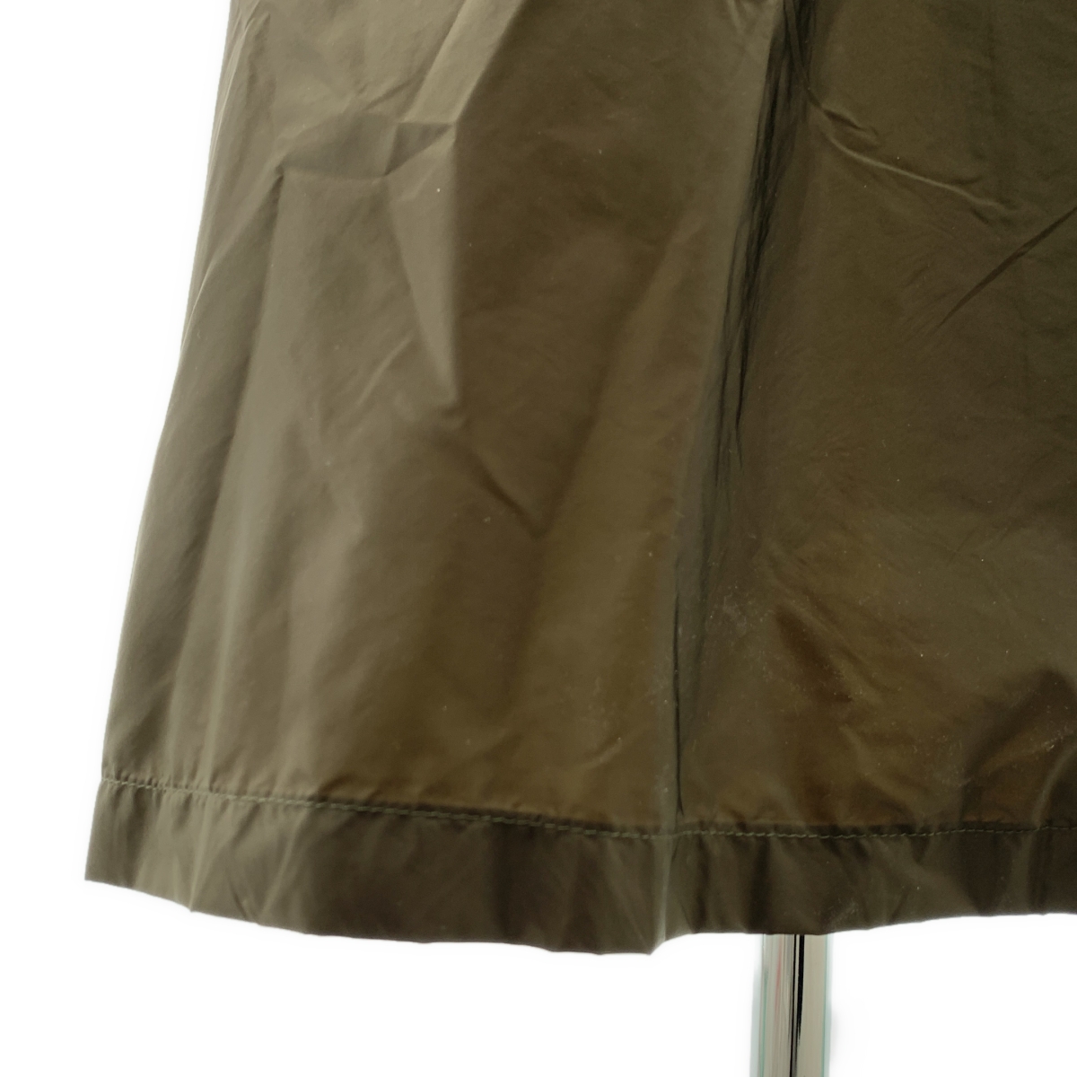 PRADA / プラダ トライアングル ロゴパッチ ベルト付き トレンチ コート