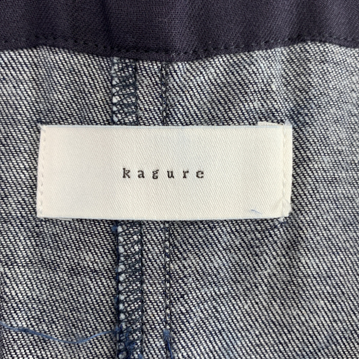 kagure / かぐれ デニムイージーサロペット オールインワン