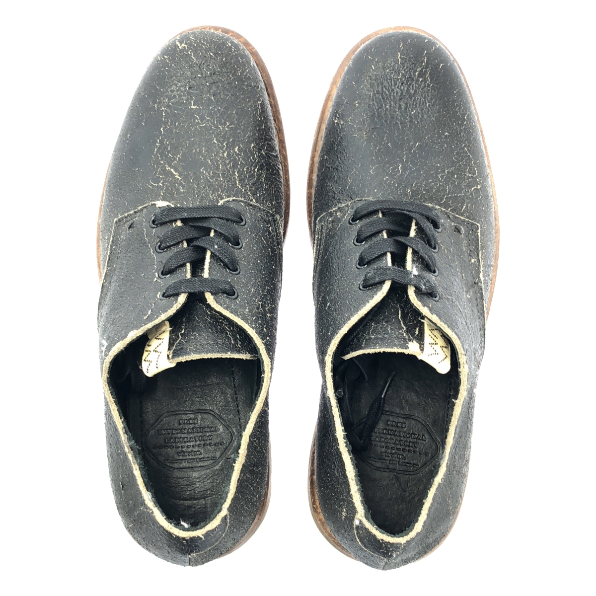 visvim / ビズビム HAMMOND-FOLK ハモンド クラックレザー シューズ