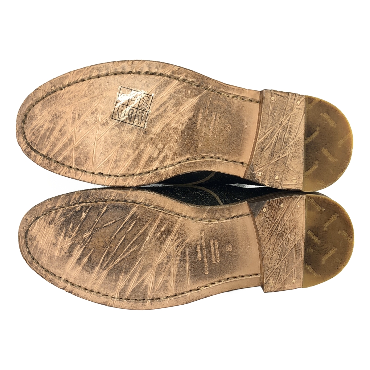 visvim / ビズビム HAMMOND-FOLK ハモンド クラックレザー シューズ