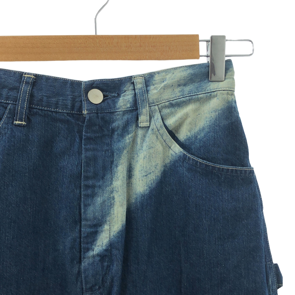 AURALEE / オーラリー SUNFADE BLEACH DENIM SKIRT サンフェード ブリーチ デニム スカート