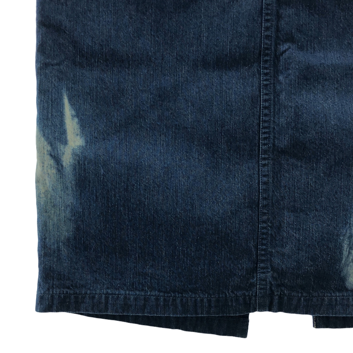 AURALEE / オーラリー SUNFADE BLEACH DENIM SKIRT サンフェード ブリーチ デニム スカート