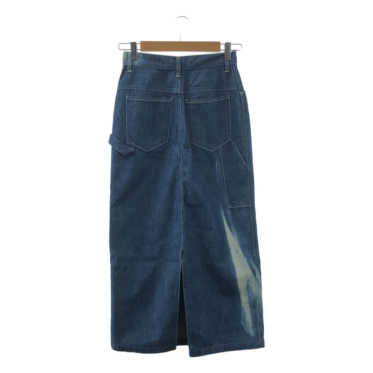 AURALEE / オーラリー SUNFADE BLEACH DENIM SKIRT サンフェード ブリーチ デニム スカート