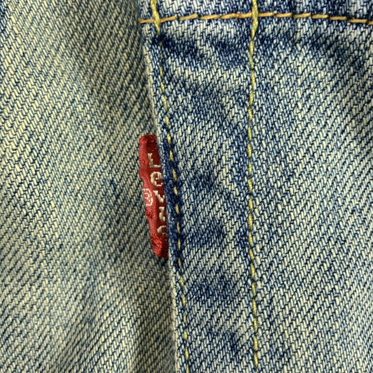 JUNYA WATANABE / ジュンヤワタナベ × Levi's ダメージ加工 再構築 フラワー プリーツ パンツ