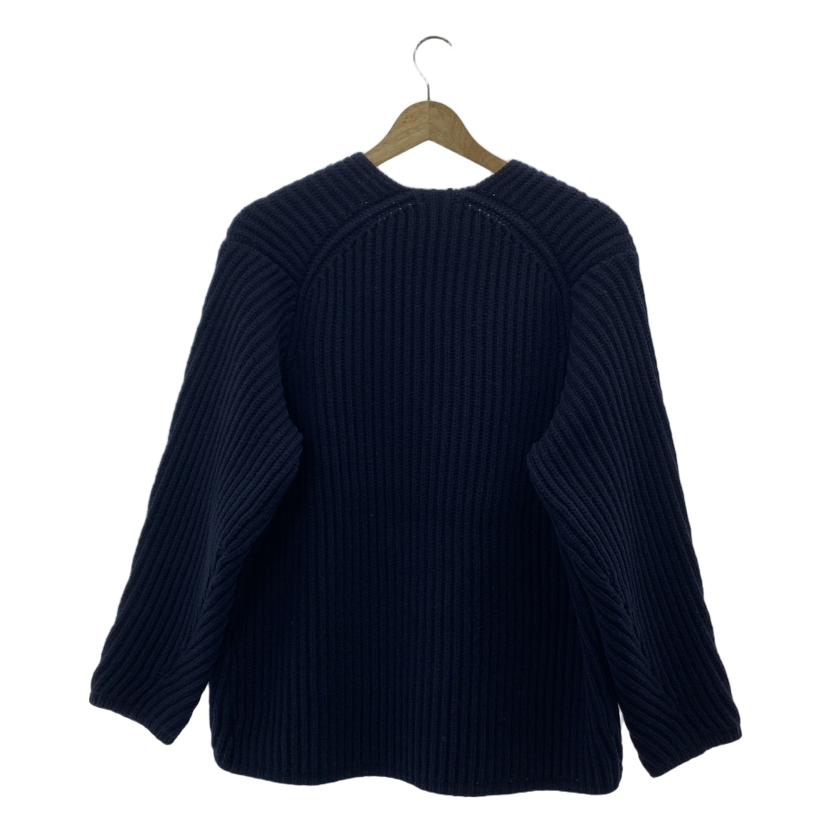 Acne Studios / アクネストゥディオズ DEBORAH L-WOOL ウール Vネック オーバーサイズ リブニット