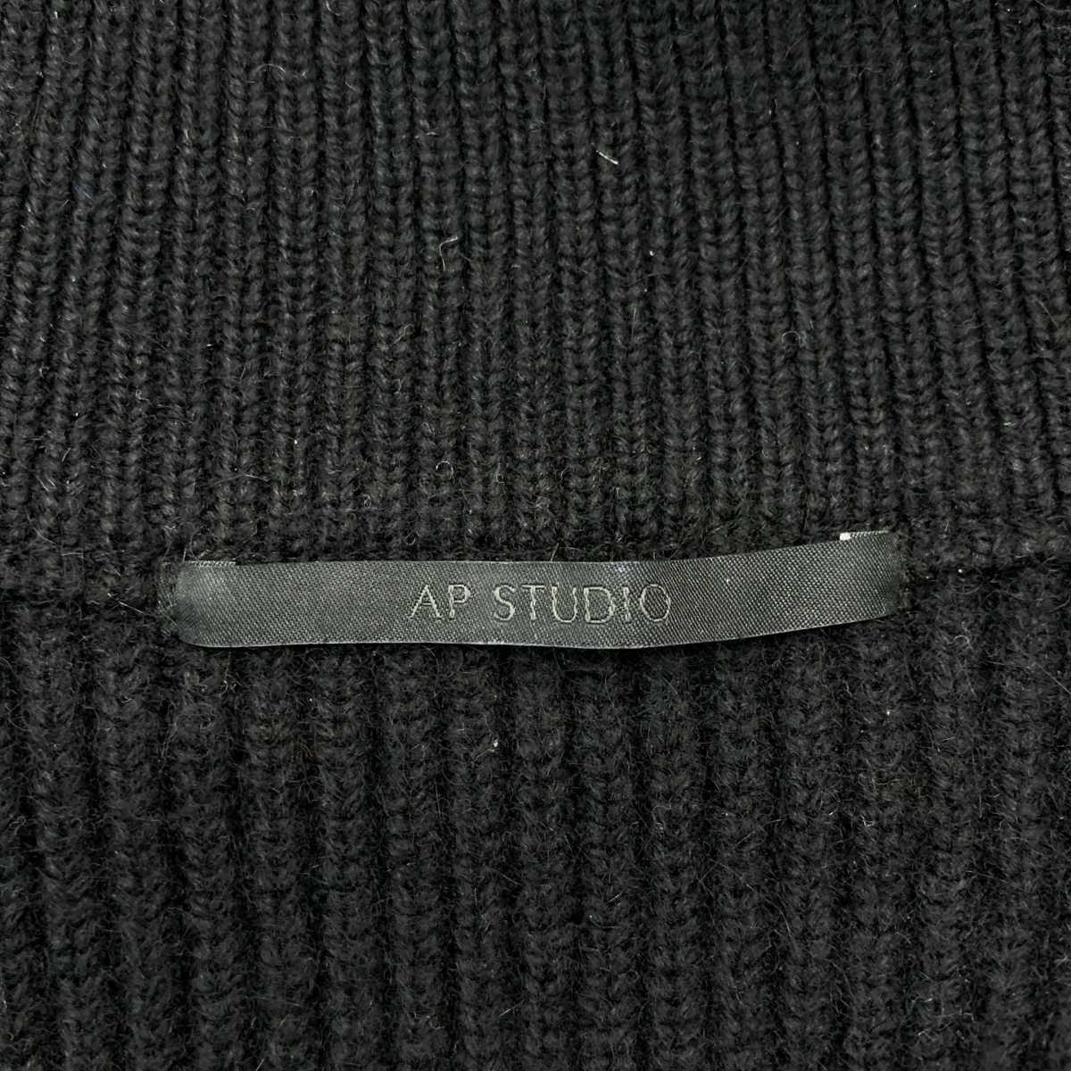 AP STUDIO / エーピーストゥディオ ジップ ニットブルゾン ジャケット