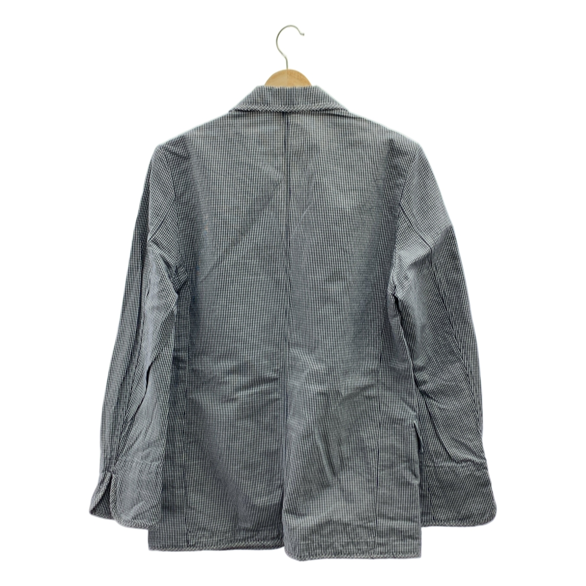 BOGLIOLI / ボリオリ T.SUZUKI / 鈴木卓爾コラボ コットン リネン ギンガムチェック 2B テーラードジャケット