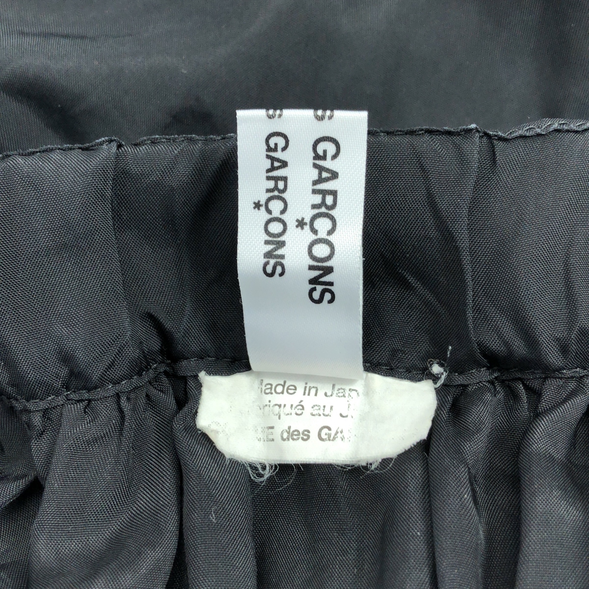 COMME des GARCONS COMME des GARCONS / コムコム 製品洗い リボン イージースカート