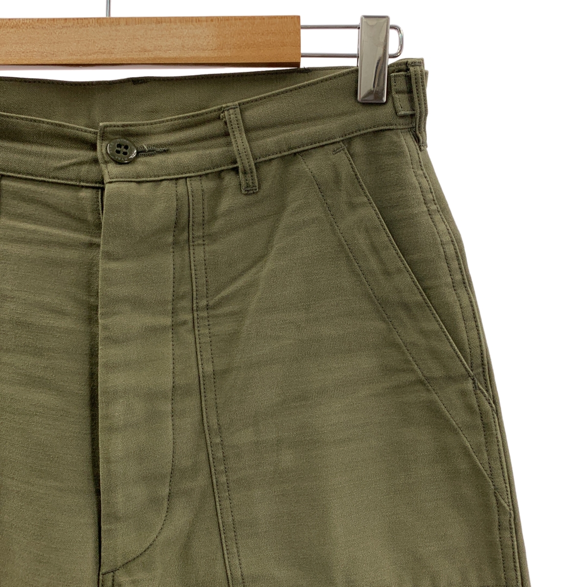 HYKE / ハイク BACK SATIN BAKER PANTS / バックサテン ミリタリー ベイカーパンツ