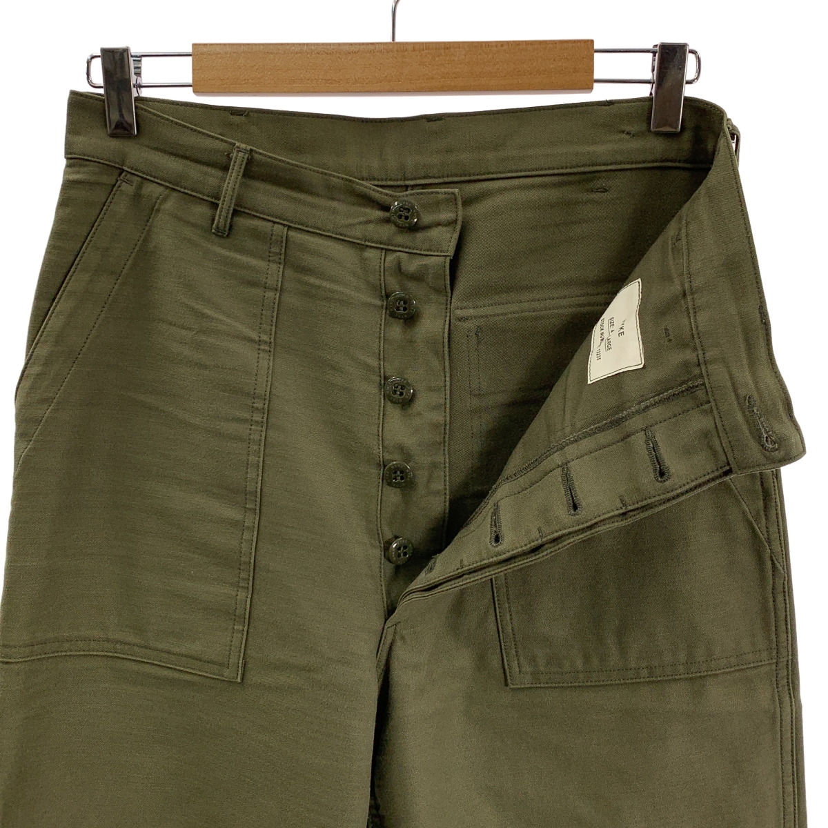 HYKE / ハイク BACK SATIN BAKER PANTS / バックサテン ミリタリー ベイカーパンツ