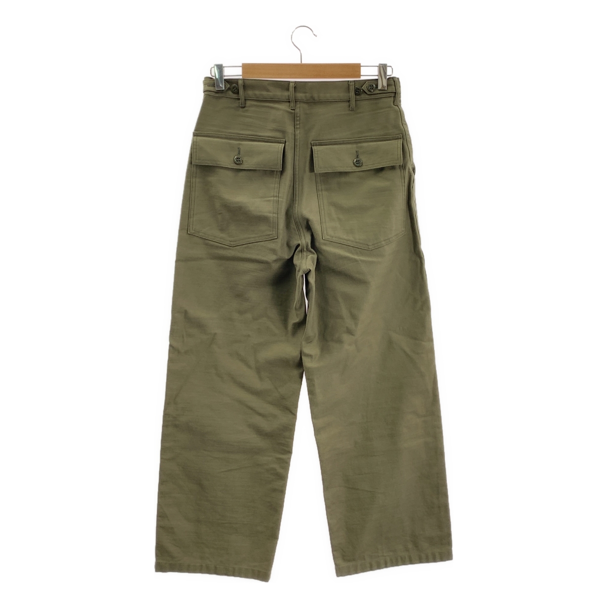 HYKE / ハイク BACK SATIN BAKER PANTS / バックサテン ミリタリー ベイカーパンツ