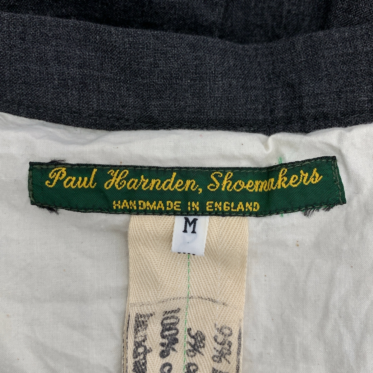 Paul Harnden / ポールハーデン ウール カシミヤ タック ギャザー スカート