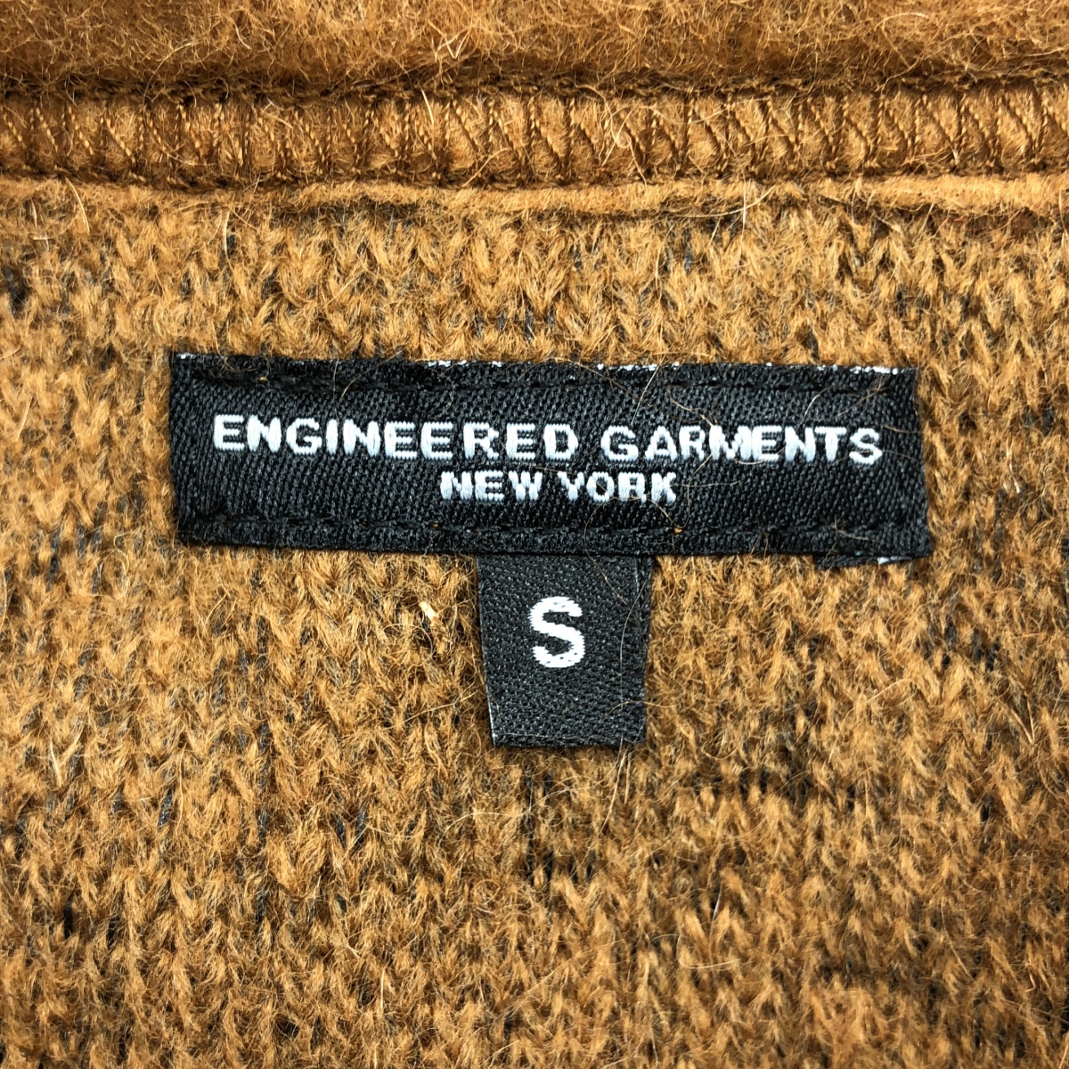 Engineered Garments / エンジニアドガーメンツ モヘヤ混 ニットカーディガン