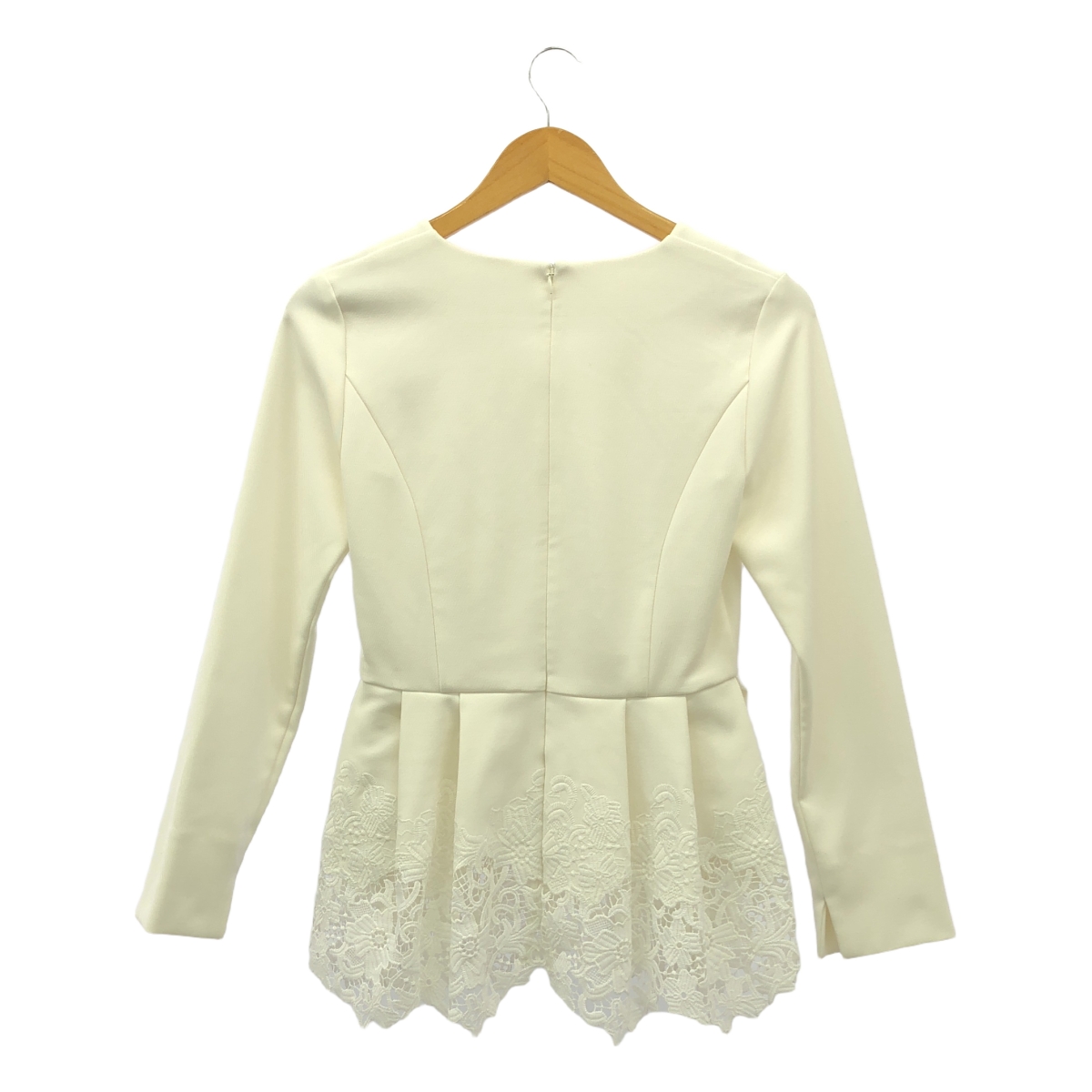 JENNE / ジェンヌ ペプラムレース ブラウス