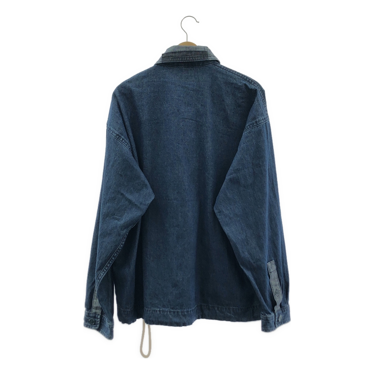 AVIREX / アヴィレックス ネイティブ パネル プルオーバー デニムシャツ