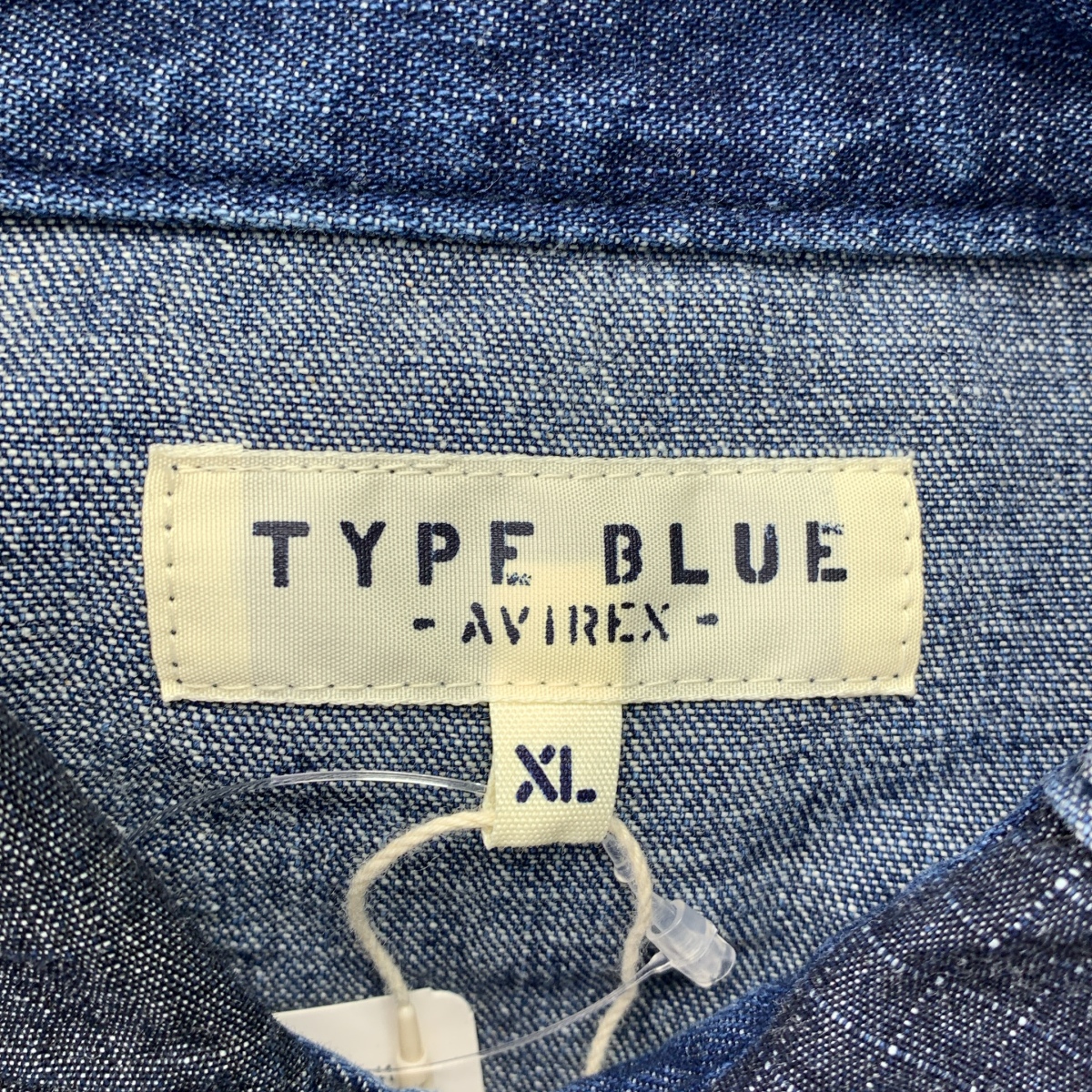 AVIREX / アヴィレックス ネイティブ パネル プルオーバー デニムシャツ