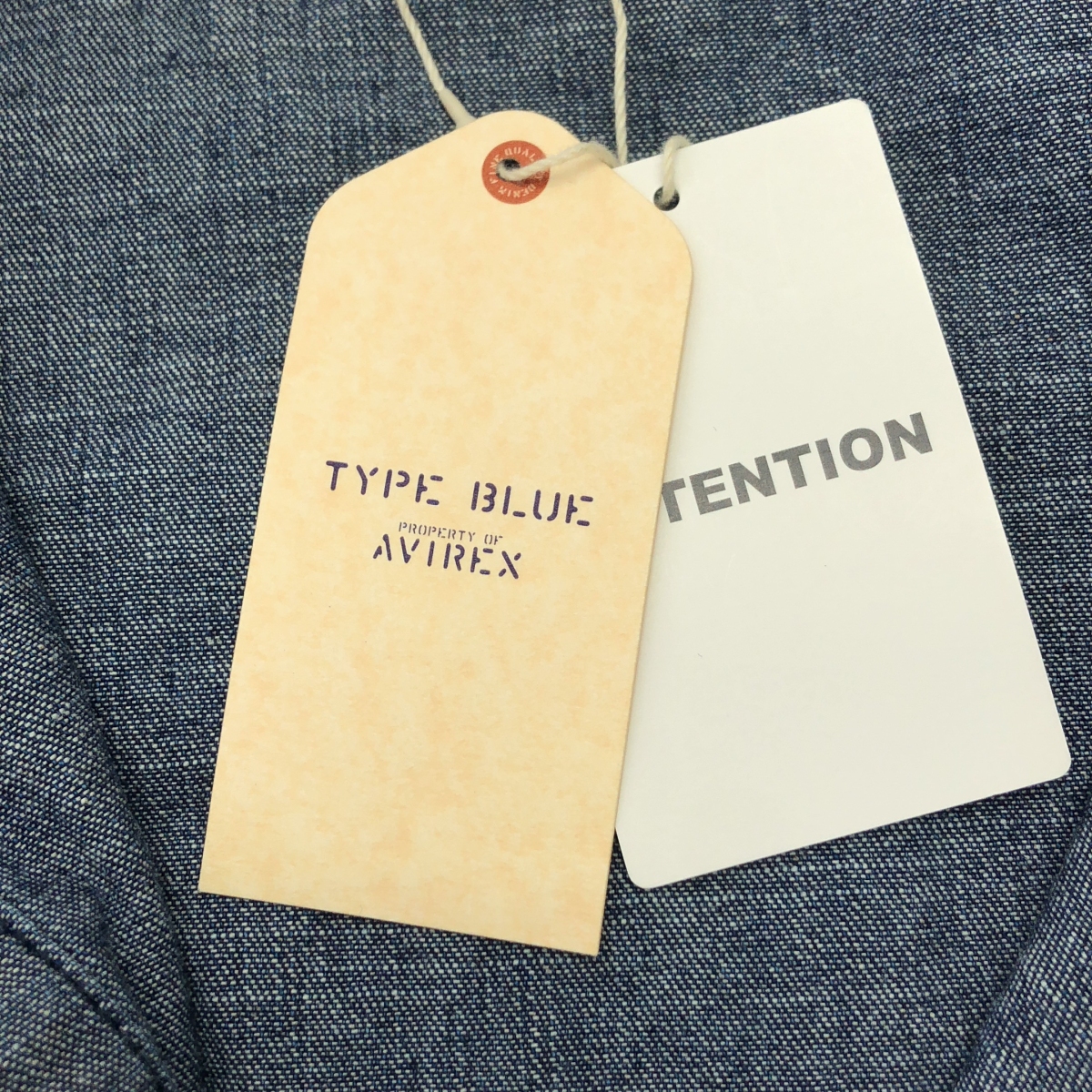 AVIREX / アヴィレックス ネイティブ パネル プルオーバー デニムシャツ