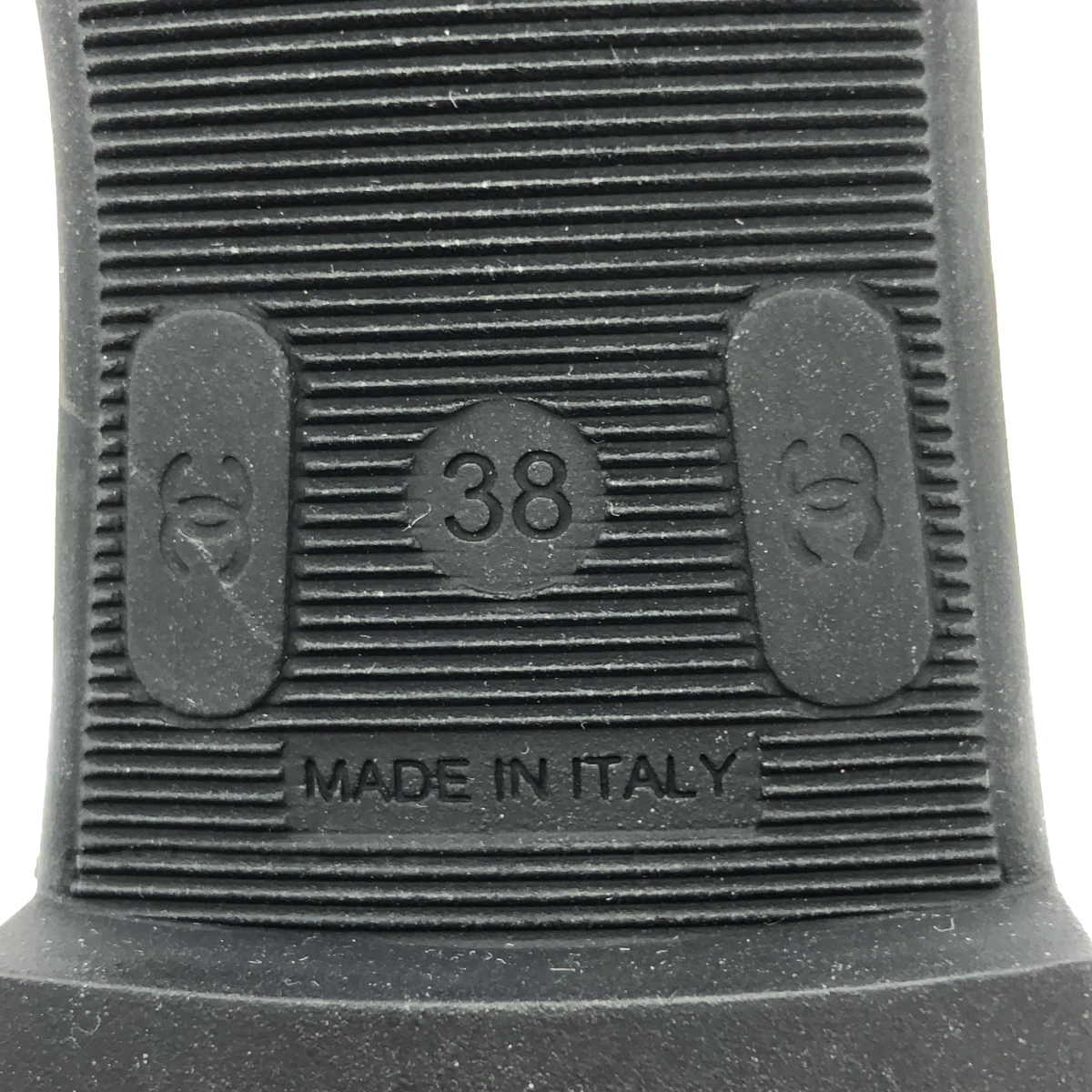 CHANEL / シャネル カメリア ラバー フラットサンダル