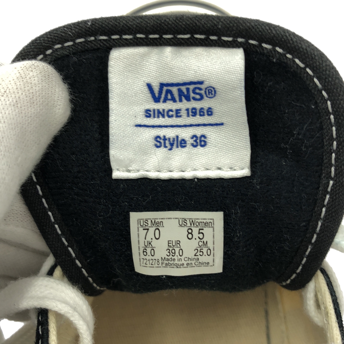 VANS / バンズ OLD SKOOL 36 DX ANAHEIM FACTORY CHECKERBOARD オールドスクール 36 デラックス アナハイムファクトリー チェッカーボード スニーカー