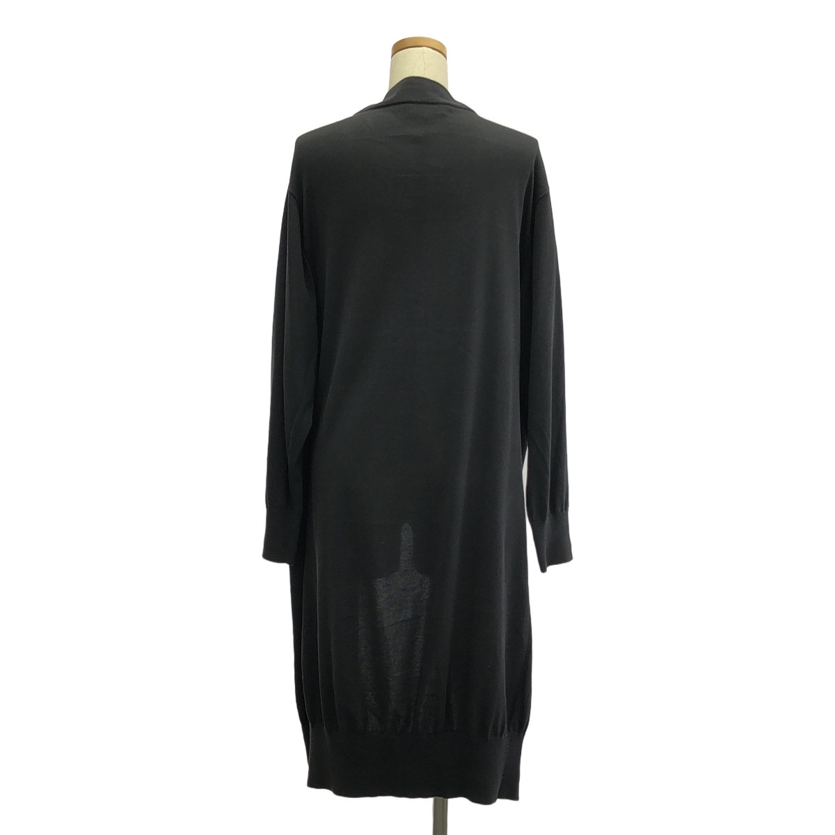 HYKE / ハイク コットンニット ロング カーディガン