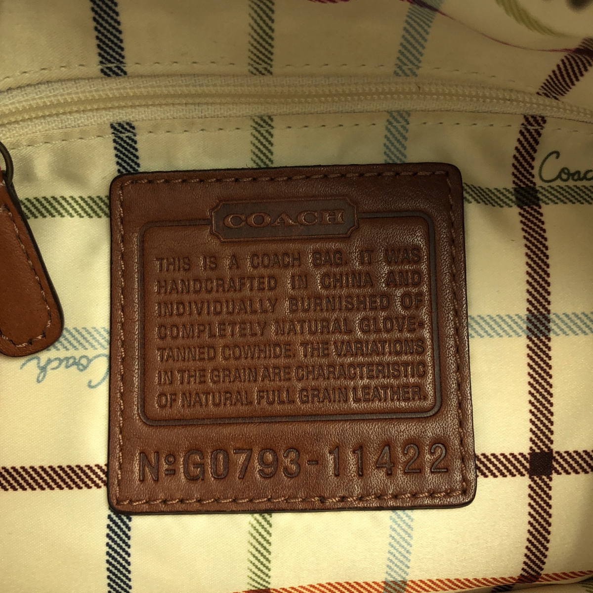 COACH / コーチ レザー バケツ型 ショルダーバッグ / オールド