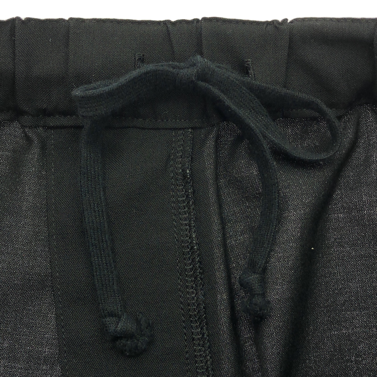 BLACK COMME des GARCONS / ブラックコムデギャルソン ドローストリング ワイド サルエル イージーパンツ