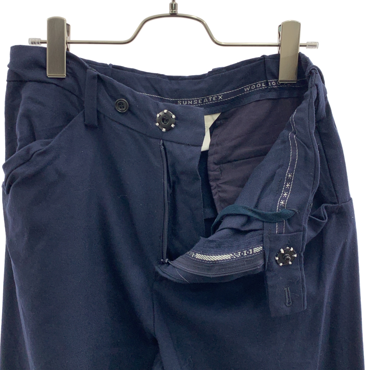 SUNSEA / サンシー N.M THICKENDED WIDE PANTS ウール ワイド パンツ