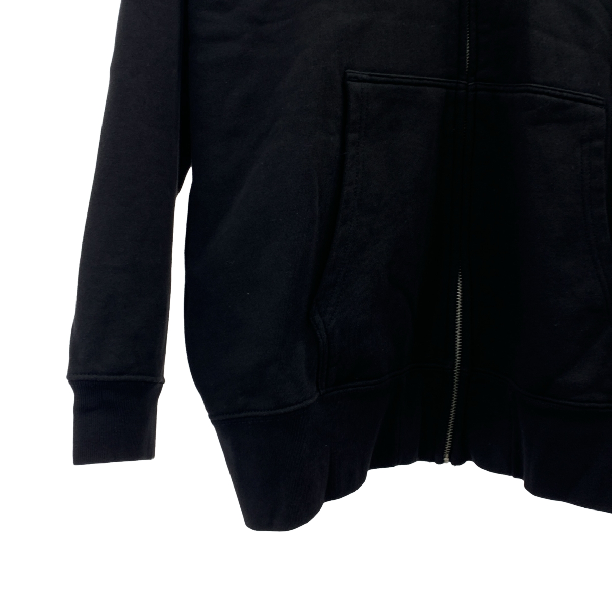 Ground Y / グラウンドワイ オーバーシルエット ロゴ フルジップ スウェット フーディ