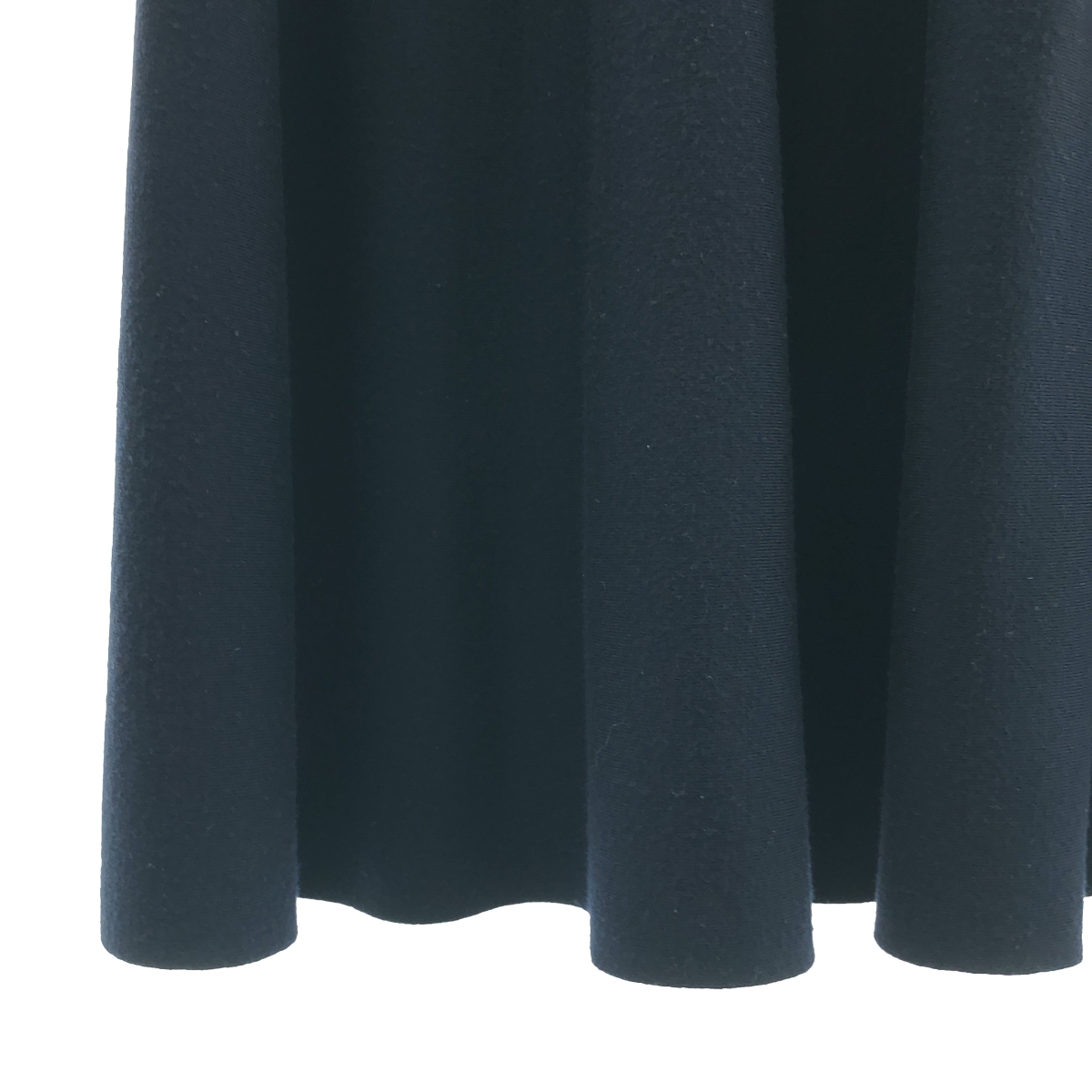 Deuxieme Classe / ドゥーズィエムクラス SUPER140's メリノウールフレアニットスカート