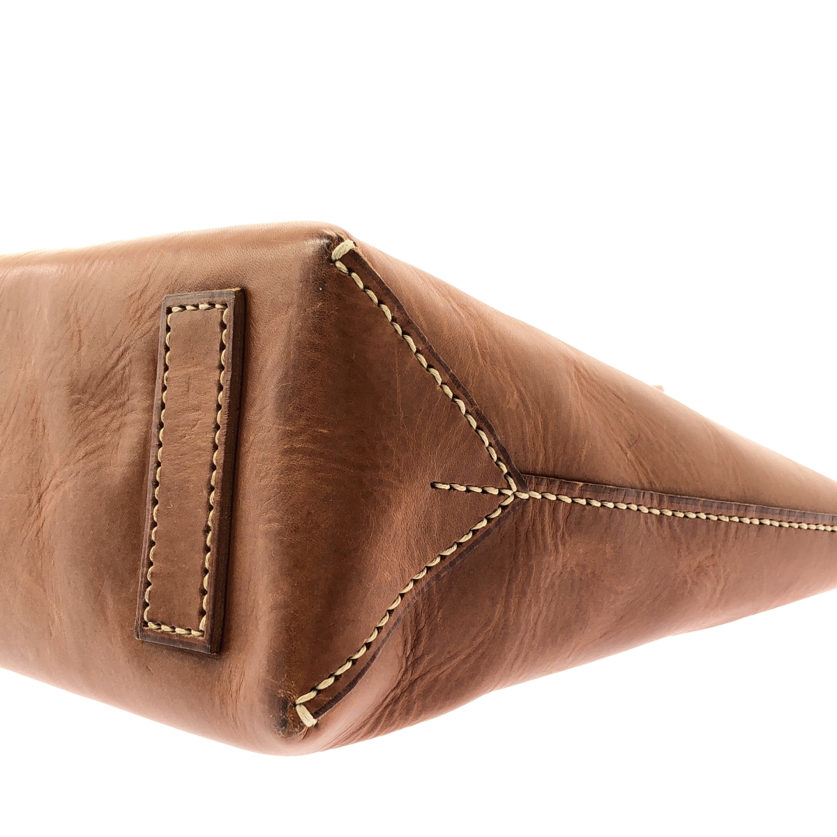 genten / ゲンテン AMANO アマーノ レザー トートバッグ M インナーポーチ付き