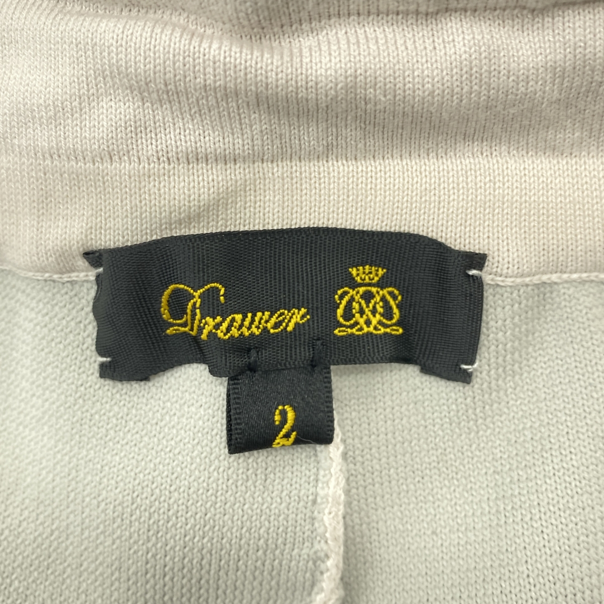 Drawer / ドゥロワー 16G ダブルフェイス スリム ニット パンツ