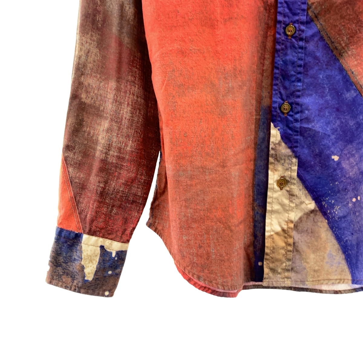 Vivienne Westwood MAN / ヴィヴィアンウエストウッドマン UNION JACK OSSIE SHIRT 総柄プリントシャツ